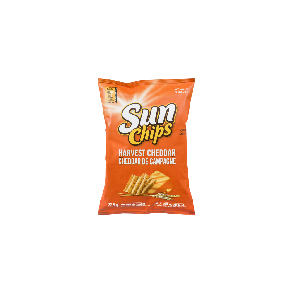 SUN CHIPS HARVEST CHEDDAR 225 Gram