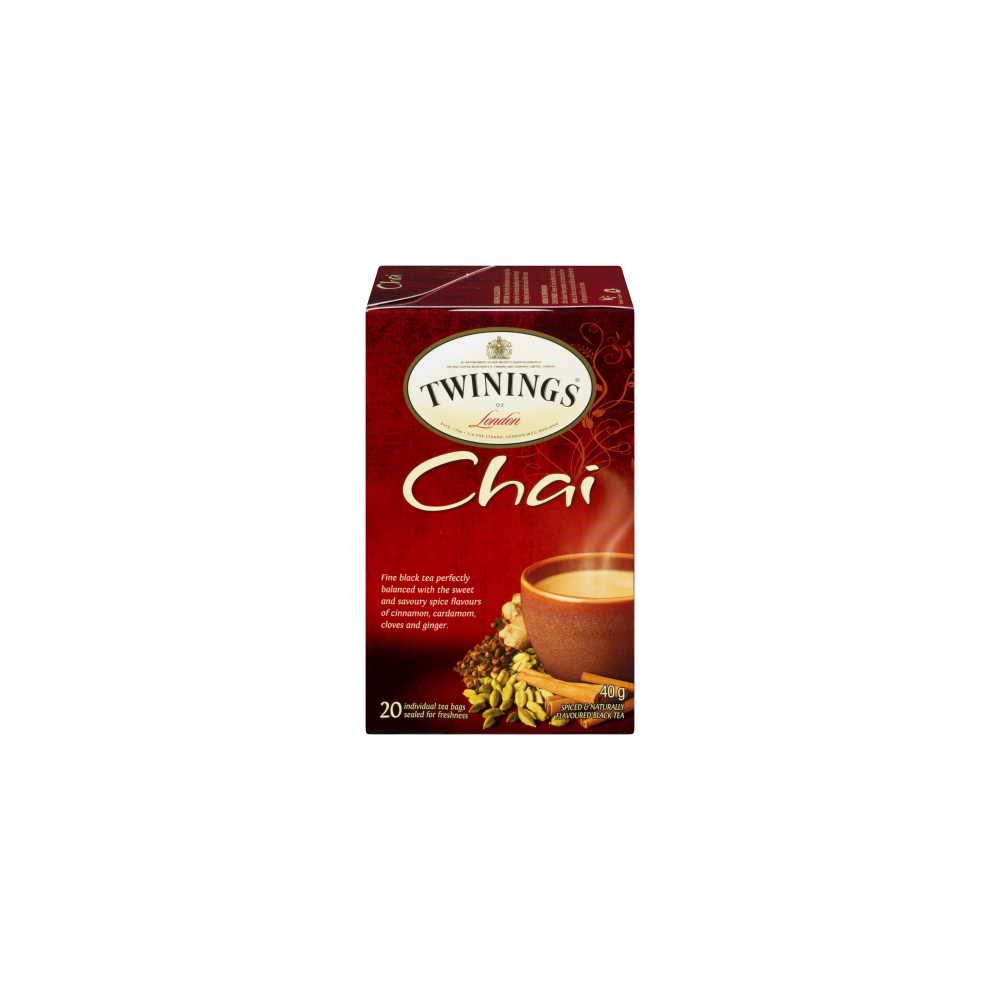 TWININGS INDIAN SPICE CHAI TEA 20 Pack