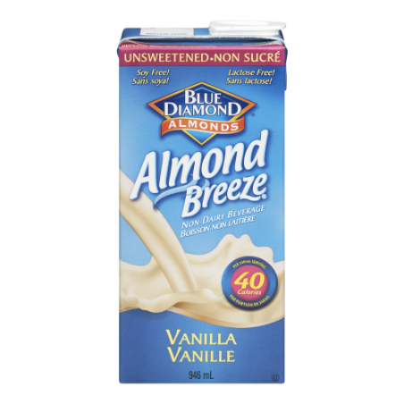 almond breeze unsweetened vanilla