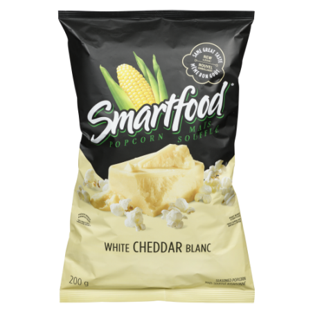 SMARTFOOD WHITE CHEDDAR POPCORN - 200 Gram