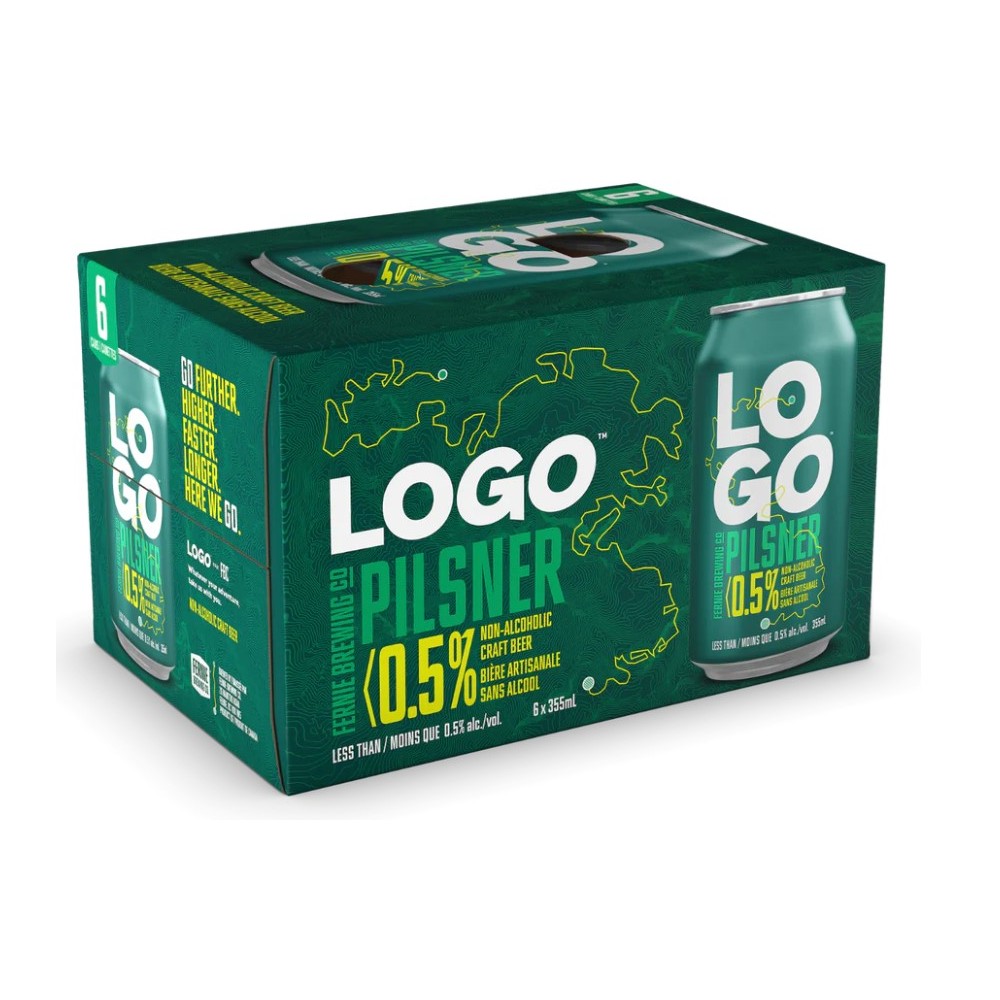 LOGO PILSNER NONALCOHOLIC BEER 6 Pack
